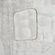 Whiten II White with Gray and Champagne Silver Framed Wall Art