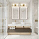 Idris LED 18.5 inch Modern Gold Bath Vanity Wall Light