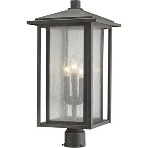 Aspen 3 Light 11.00 inch Post Light & Accessory