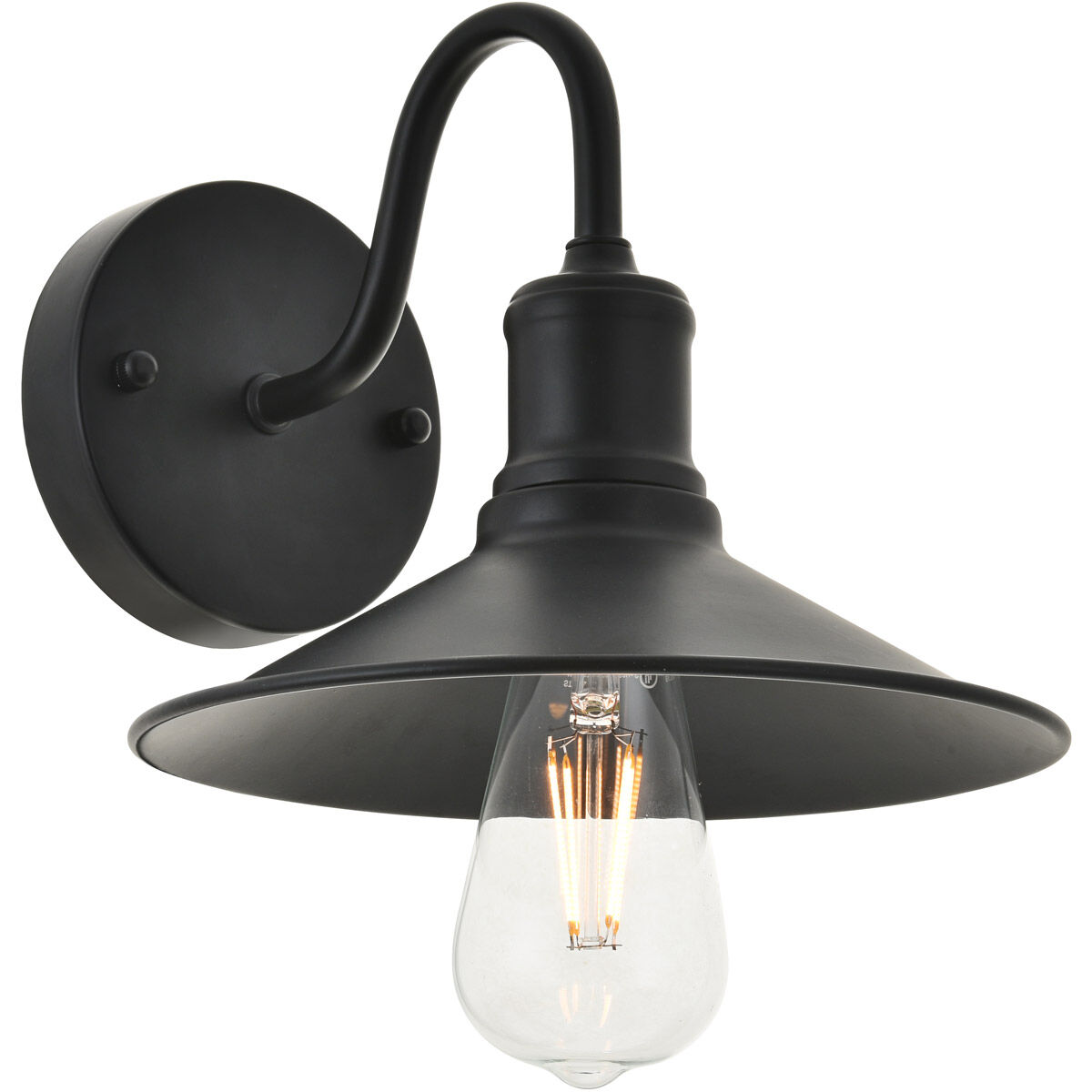 Etude 1 Light 9 inch Black Wall Sconce Wall Light