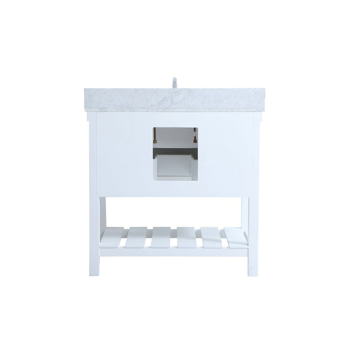 Clement 36 X 22 X 34 inch White Bathroom Vanity Cabinet