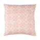D Orsay 20 X 20 inch Blush and Bright Pink Throw Pillow