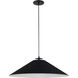 Prudence 1 Light 24 inch Matte Black Pendant Ceiling Light