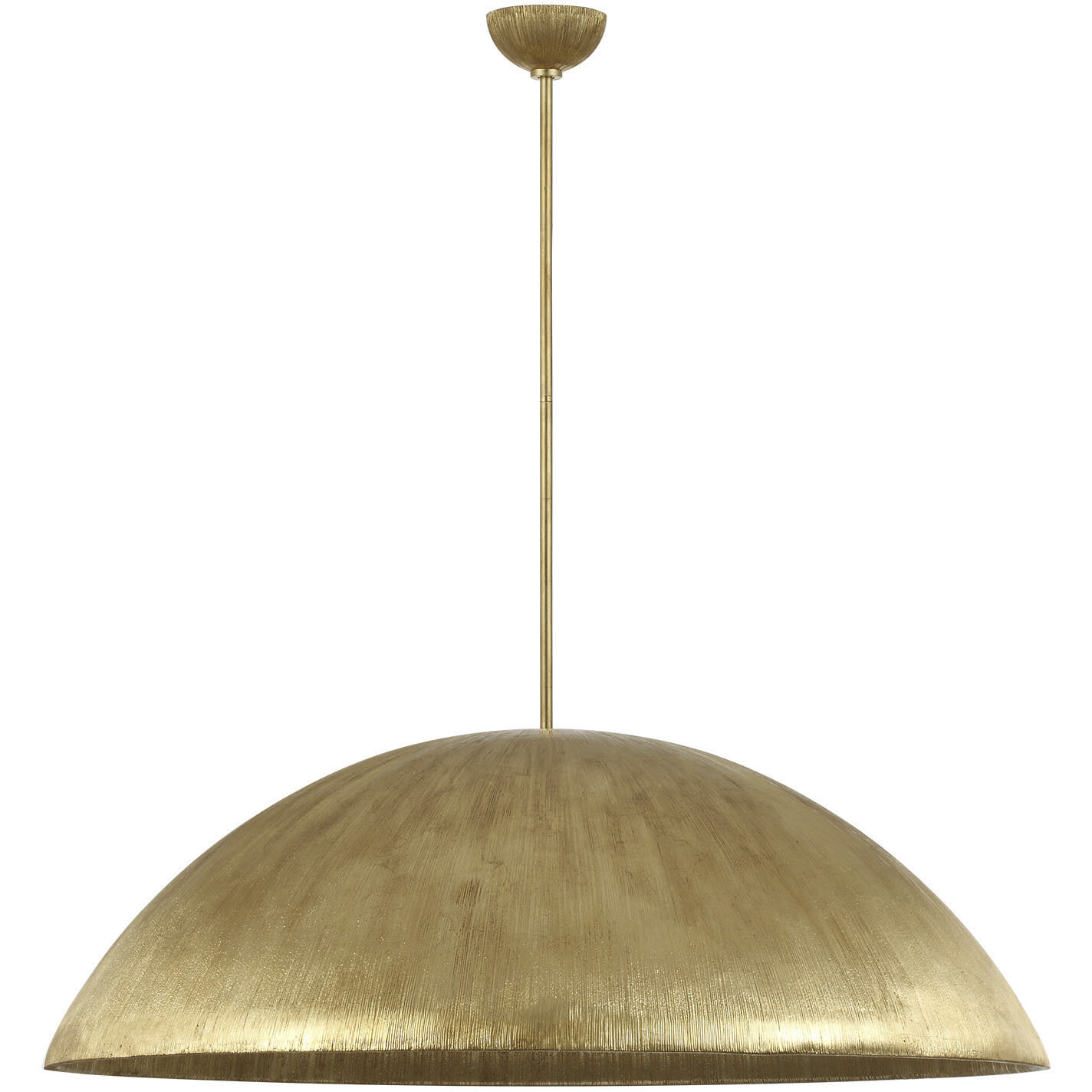 Kelly Wearstler Utopia LED 48 inch Gild Sculpted Pendant Ceiling Light