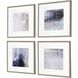 Abstract Collection Blue Framed Art