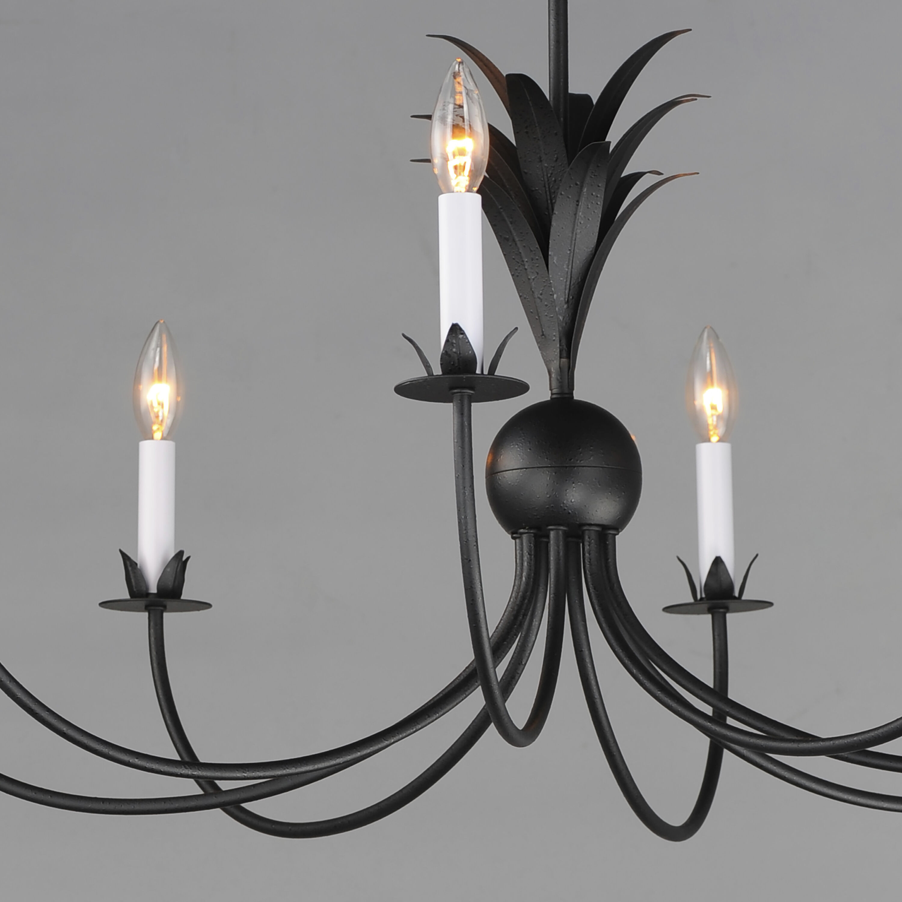 Paloma 8 Light 36 inch Anthracite Chandelier Ceiling Light