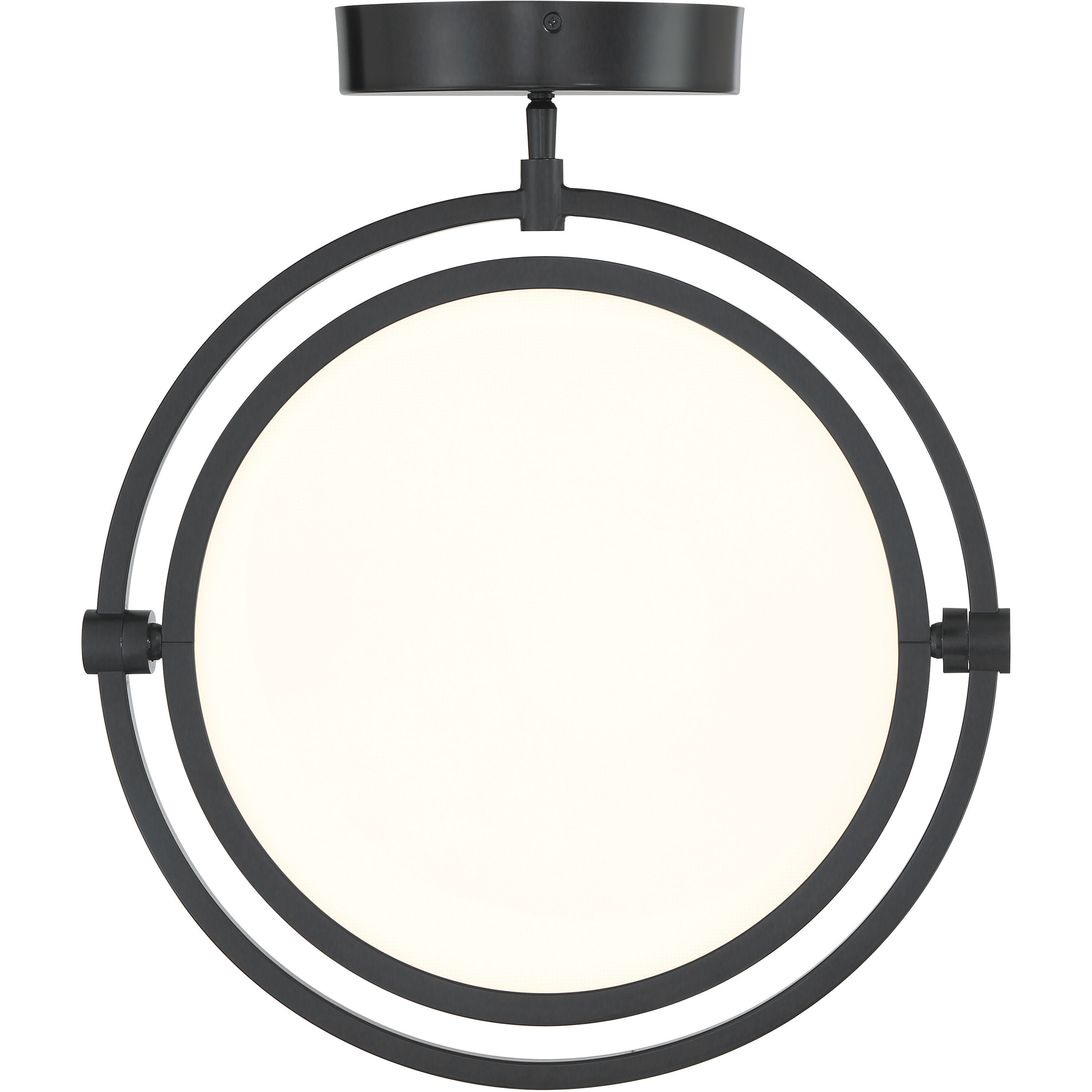 Studio 23 LED 16.5 inch Coal Semi Flush Ceiling Light