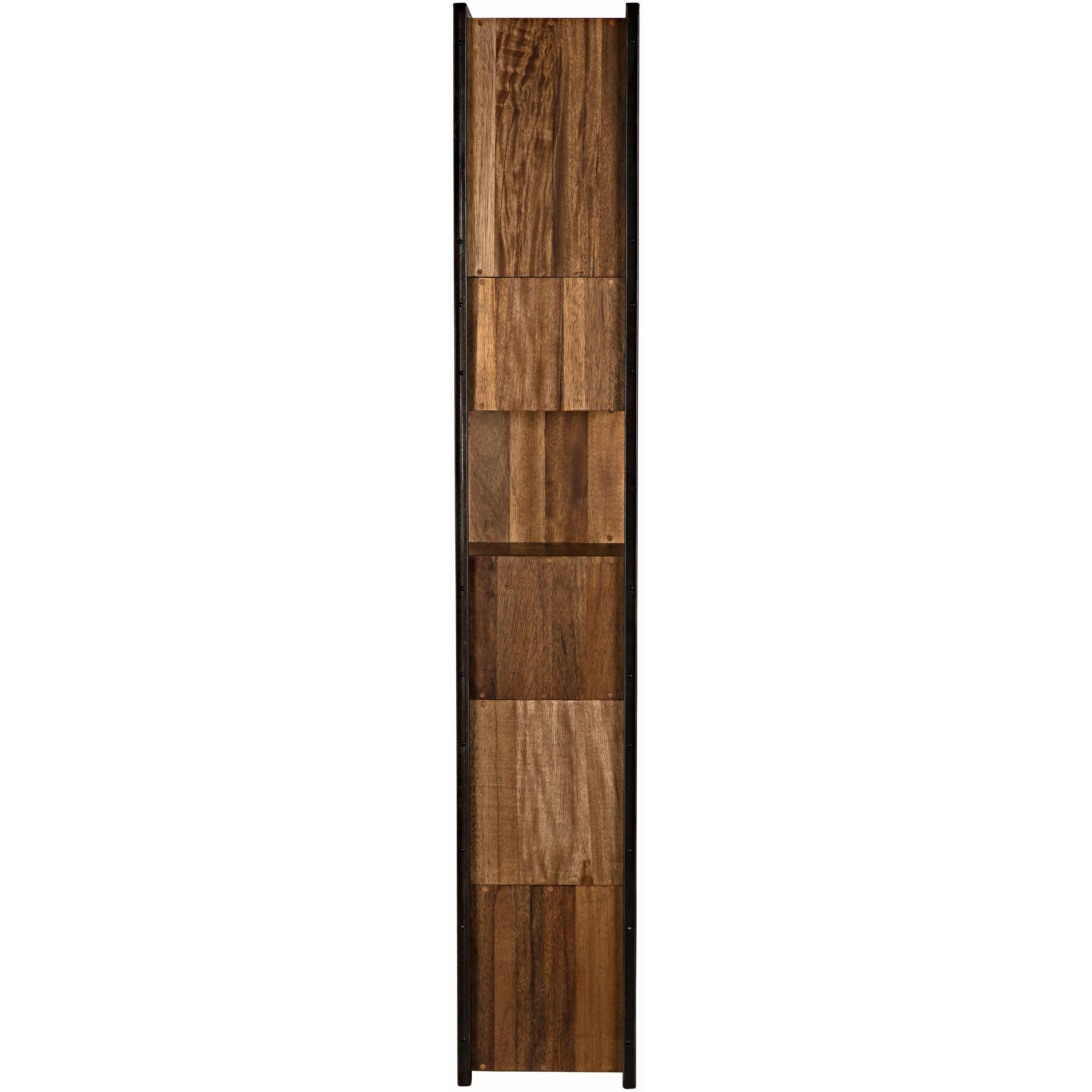 Bauhaus Dark Walnut Bookcase