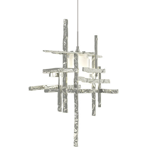 Tura 1 Light 16.4 inch Sterling Mini Pendant Ceiling Light