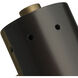 Milano 1 Light 3 inch Oil Rubbed BronzeAntique Brass Wall Sconce Wall Light