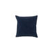Cotton Velvet 22 X 22 inch Navy Pillow Kit, Square
