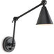 Sal LED 5 inch Oil Rubbed Bronze Wall Sconce Wall Light, Task