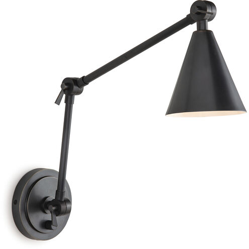 Sal LED 5 inch Oil Rubbed Bronze Wall Sconce Wall Light, Task