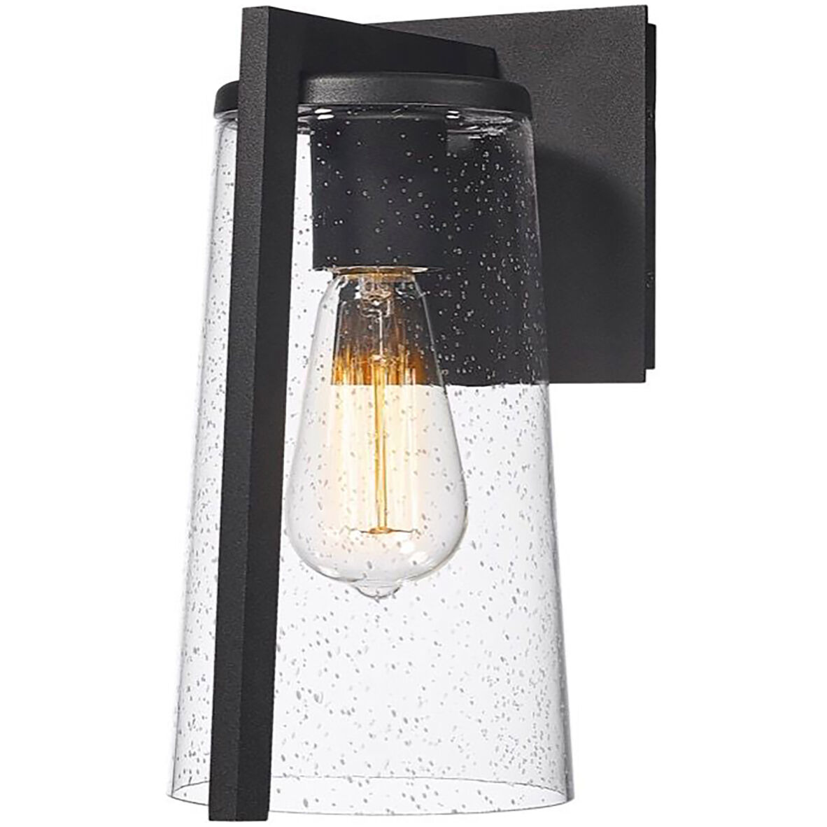 Portofino LED 11 inch Black Outdoor Wall Light