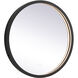 Pier 18 X 18 inch Black LED Mirror