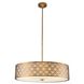 Arabella 6 Light Gold Pendant Ceiling Light
