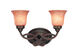Bonita 2 Light 15.25 inch English Bronze Bath Vanity Wall Light