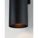 Outpost LED 15 inch Black Outdoor Wall Mount
