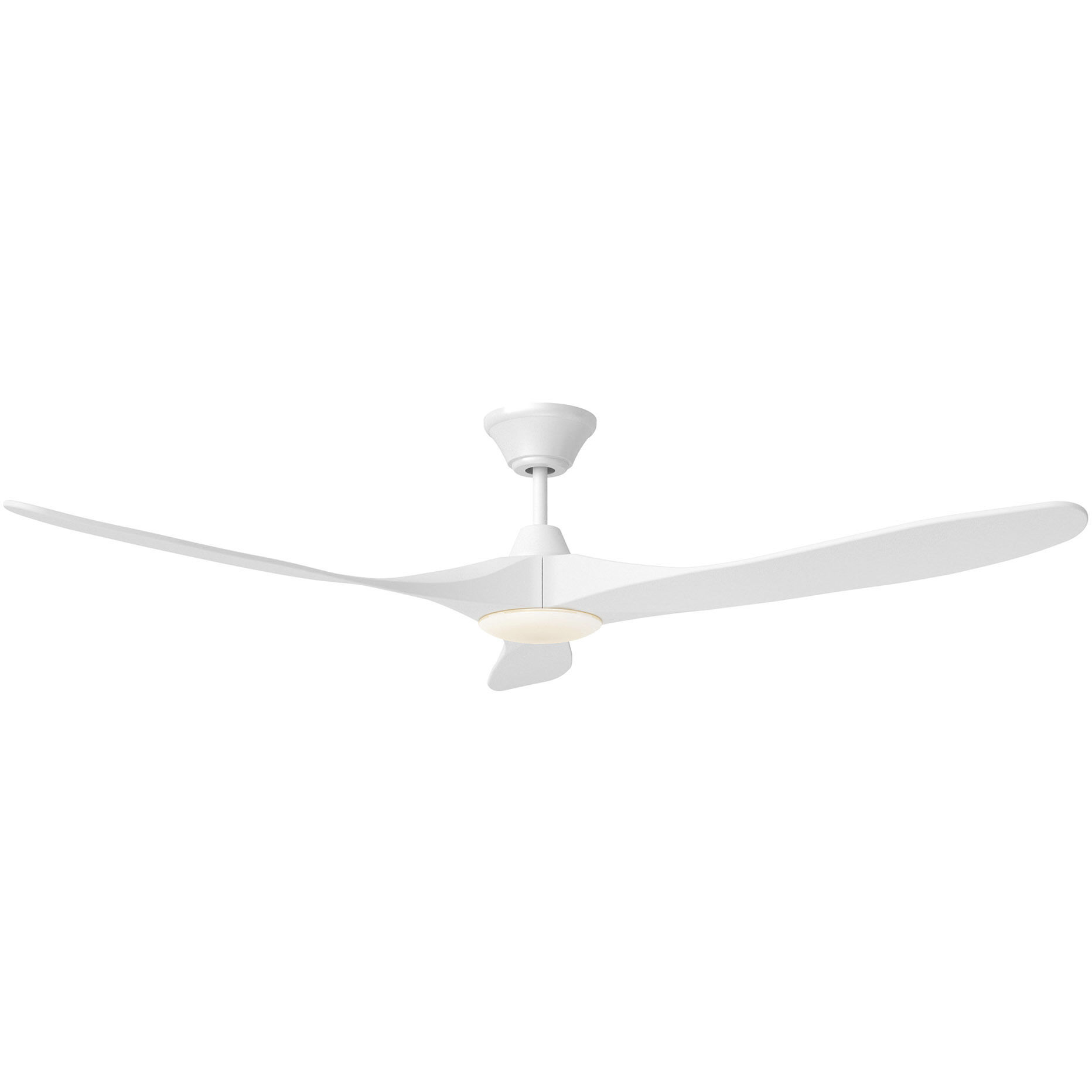 Maverick 60 inch Matte White Ceiling Fan