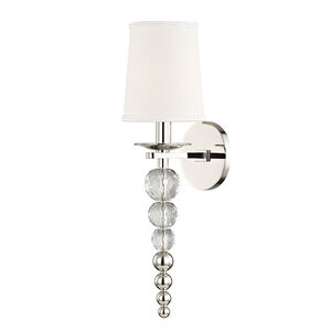 Persis 1 Light 6 inch Polished Nickel Wall Sconce Wall Light