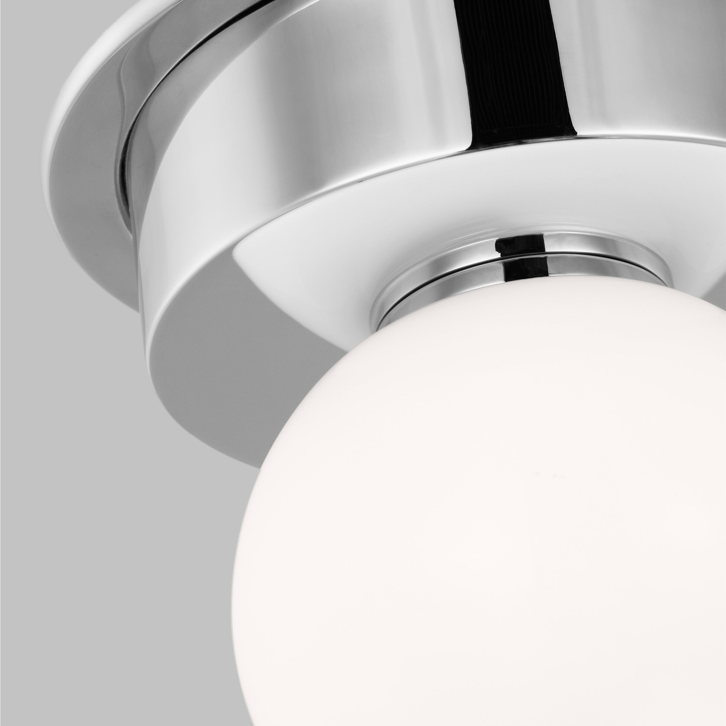Kelly by Kelly Wearstler Nodes 1 Light 8 inch Polished Nickel Flush Mount Ceiling Light