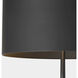 Barbara Barry Spinet 62.25 inch 15 watt Matte Black Floor Lamp Portable Light