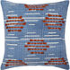 Ashbury 20 inch Blue Pillow Kit in 20 x 20, Square