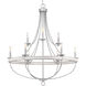 Gulliver 9 Light 35 inch Galvanized Chandelier Ceiling Light