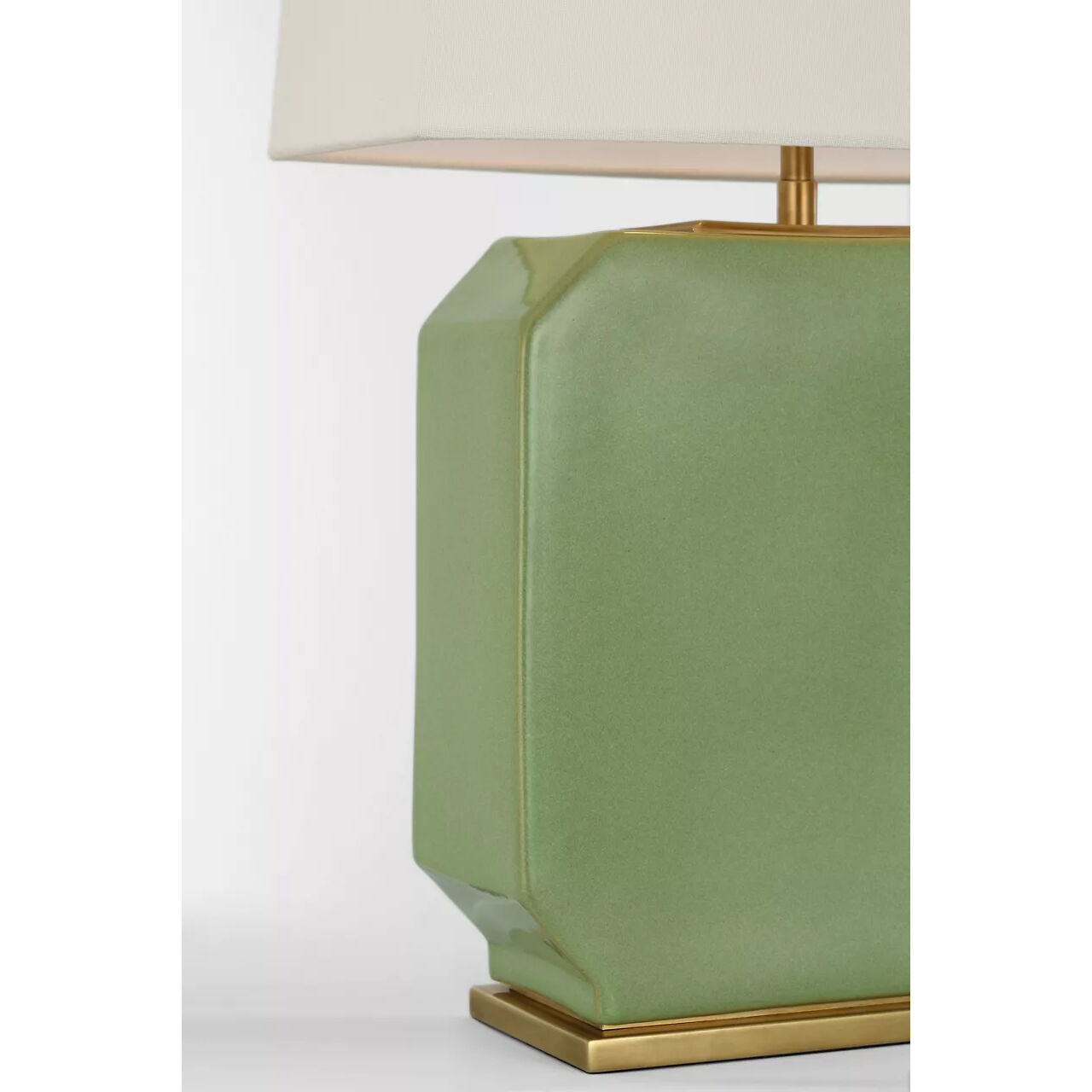 Thomas O'Brien Monique 25.75 inch 15 watt Silk Green Table Lamp Portable Light