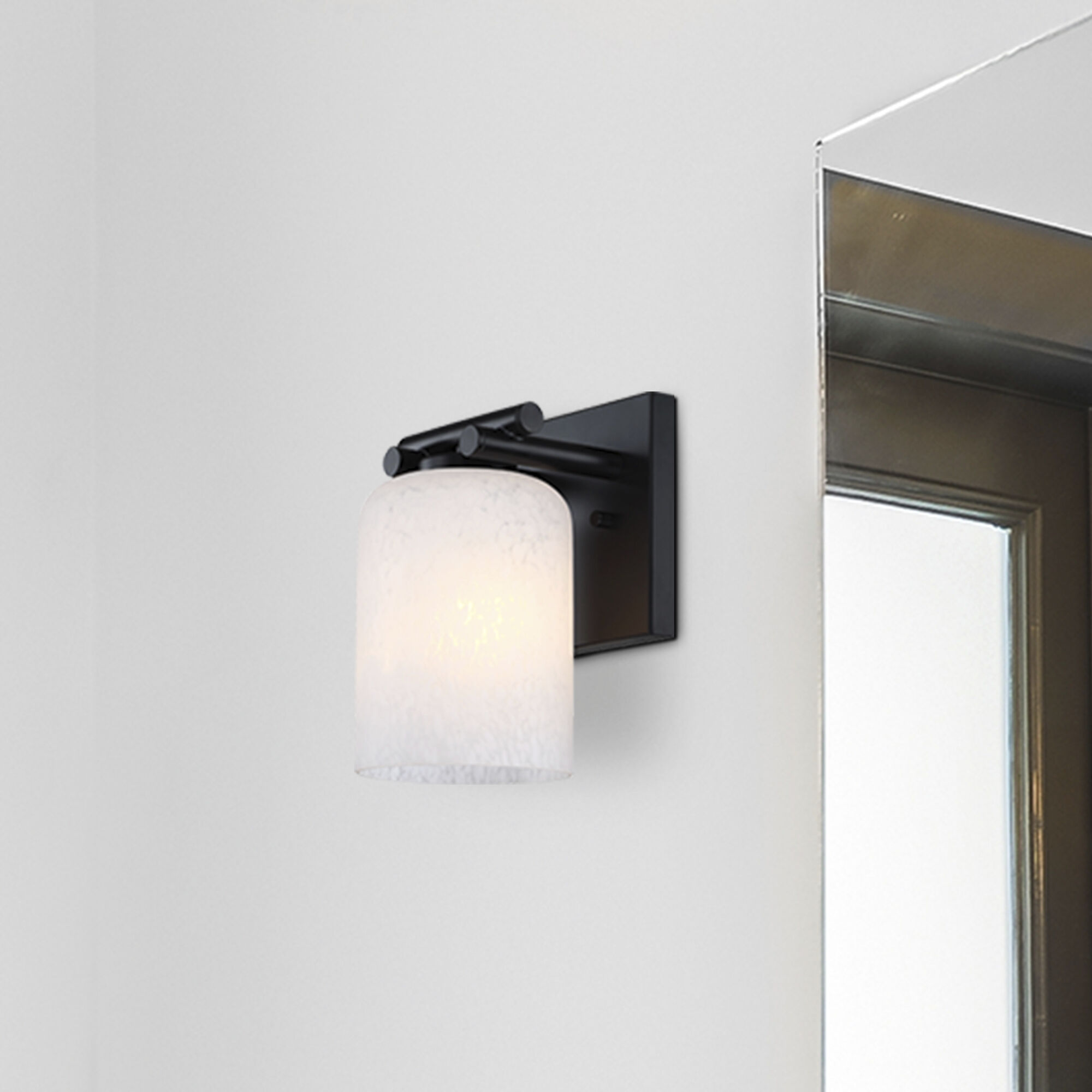 Bluestone Ridge Wall Sconce Wall Light in Matte Black