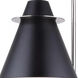 Talia 66 inch 60.00 watt Brushed Nickel/Matte Black Floor Lamp Portable Light