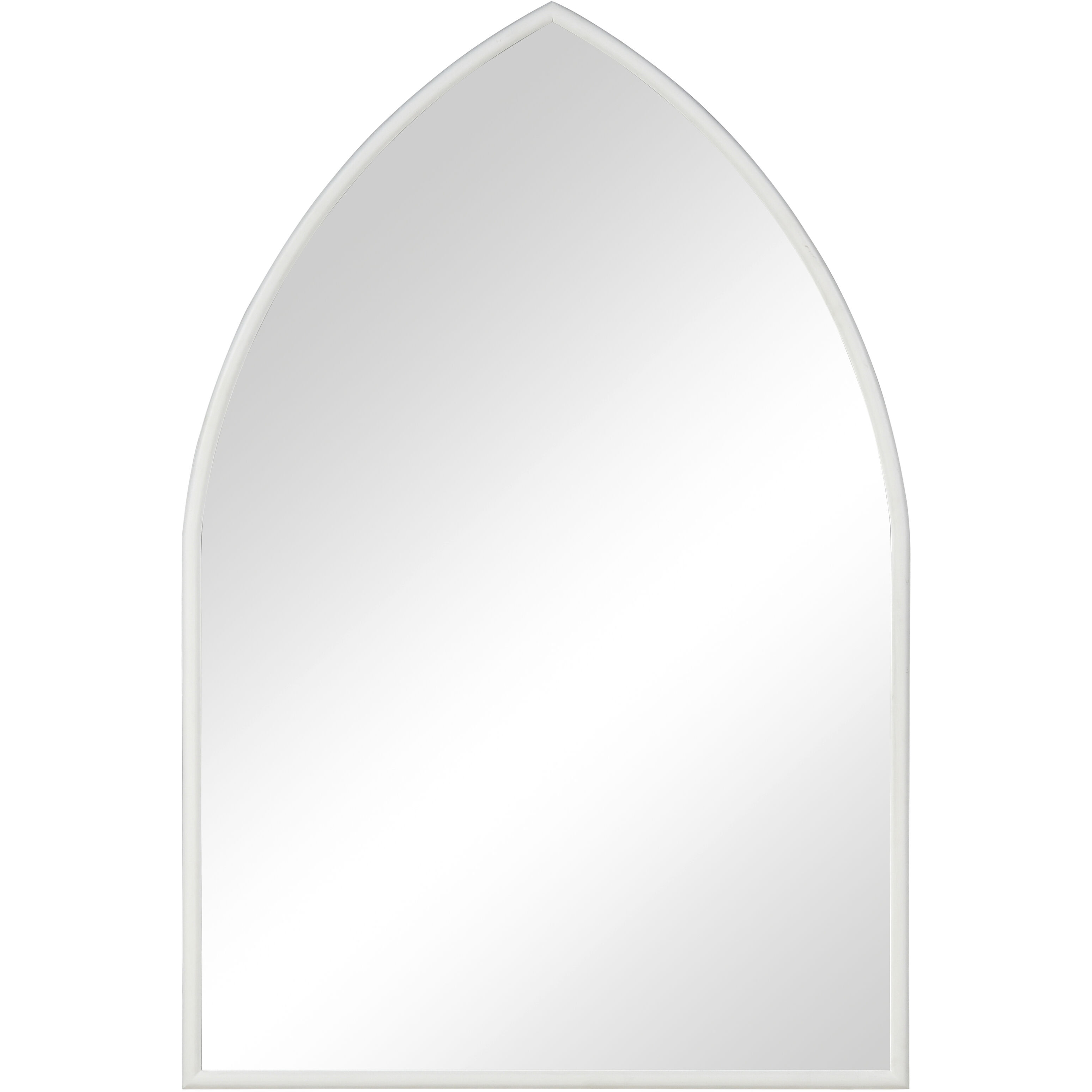 Elliott 47.25 X 31.5 inch White with Mirror Wall Mirror