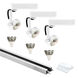 Mini Deco 3 Light 120V White Track Lighting Ceiling Light