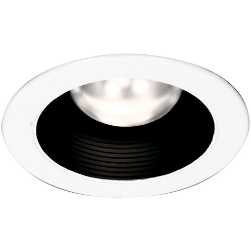 Recessed Ligthing Black with White Recessed Trim