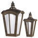 Coach 16 inch Natural and Gold Lantern, Set of 2