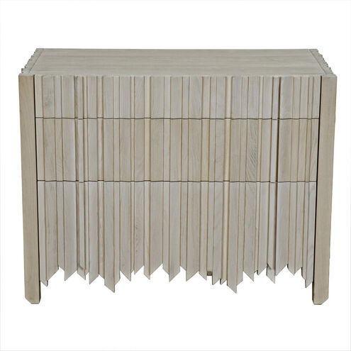 Desdemona Bleached Elm Chest, 3 Drawer