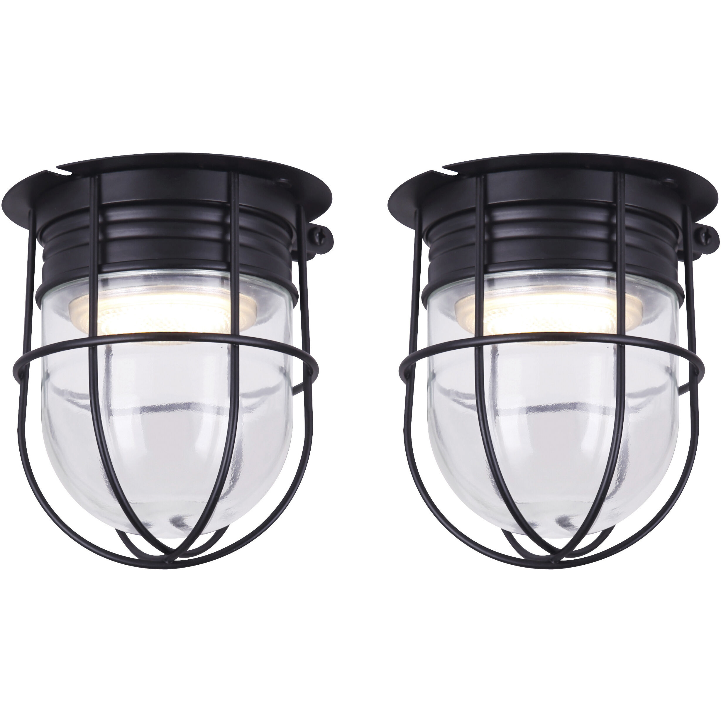 Signature LED 5 inch Black Outdoor Barn Light