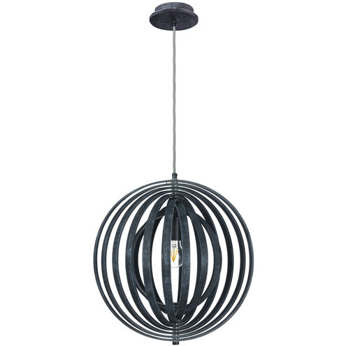 Abruzzo 1 Light 17.25 inch Blue Pendant Ceiling Light