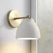 Mazia 1 Light 6.5 inch Burnished Brass Wall Sconce Wall Light