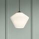 Celestial Valley 1 Light 10 inch Matte Black Pendant Ceiling Light, Small