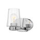 Branson 1 Light 8.5 inch Chrome Bath Sconce Wall Light