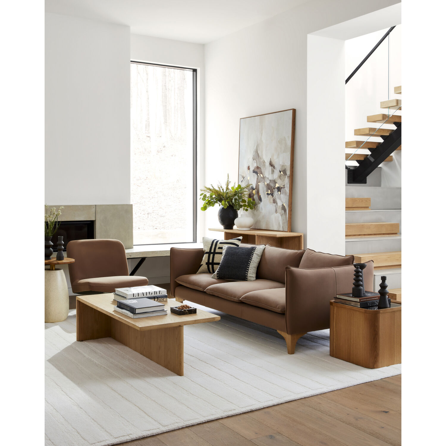 Amani 180 X 144 inch Cream Handmade Rug in 12 x 15