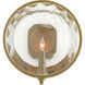 MarjieScope 1 Light 9.5 inch Antique Brass Wall Sconce Wall Light, Marjorie Skouras Collection