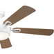 Humble 60 inch White Ceiling Fan
