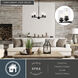 Park Ridge 5 Light 21 inch Matte Black Chandelier Ceiling Light