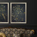 Jardine Chinois Blue and Brown Framed Art