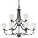 Arlington 9 Light 36 inch Oil Rubbed Bronze Chandelier Ceiling Light