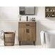 Chandler 24 X 34 inch Walnut Brown Bathroom Vanity Cabinet