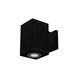 Cube Arch LED 4.5 inch Black Sconce Wall Light in Flood, 90, 2700K, One Side Each