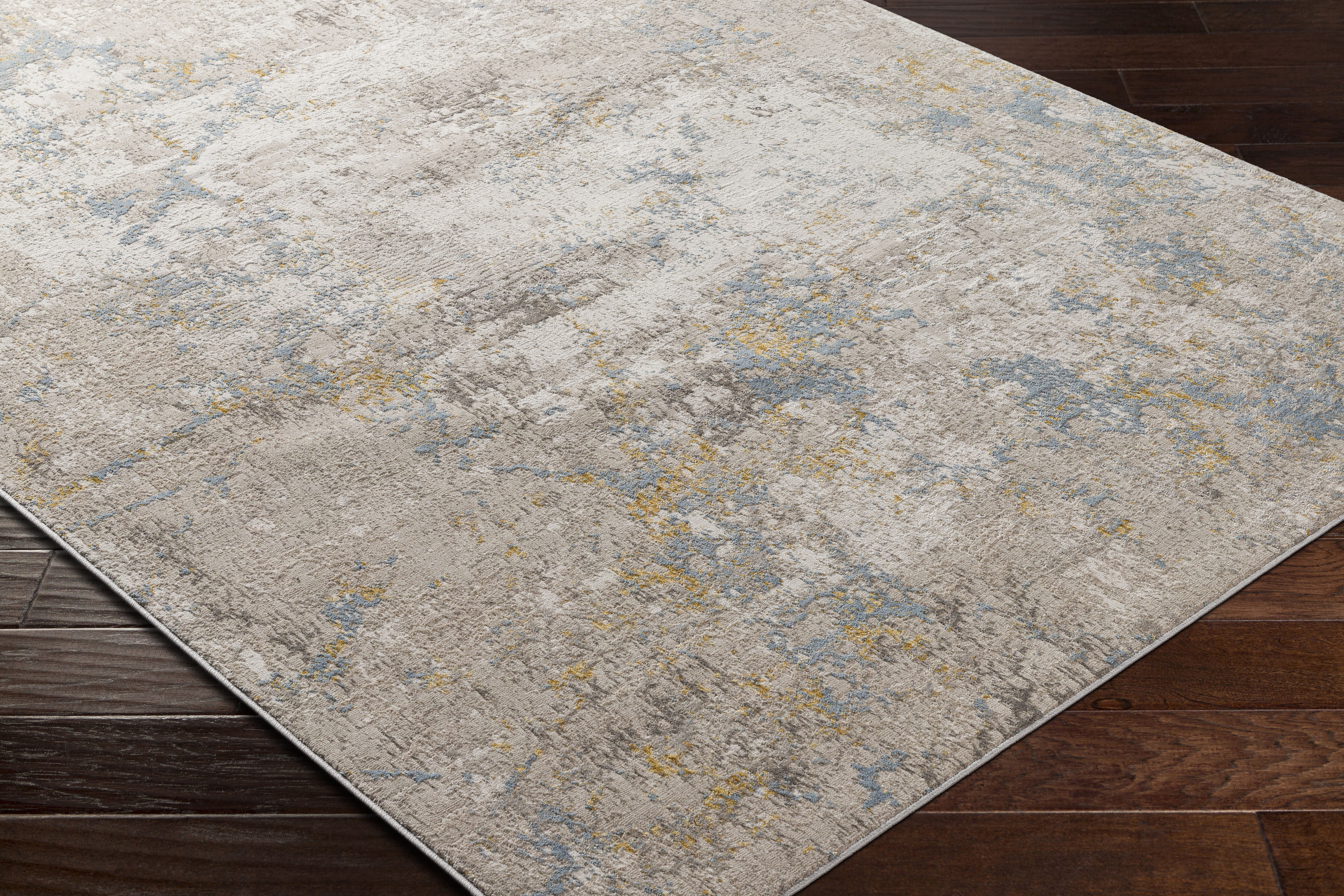 Roswell 120 X 94 inch Taupe Rug, Rectangle
